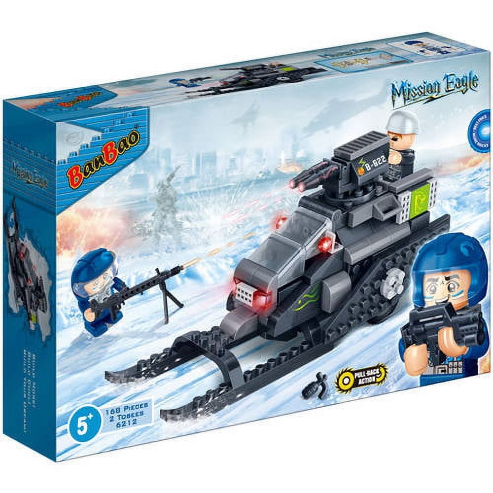 BanBao Mission Eagle Snow Trooper 168-Piece Building Kit
