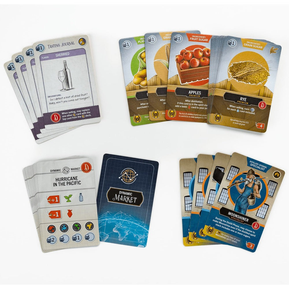Distilled: Cask Strength 55 Card Mini Expansion Strategy Board Game
