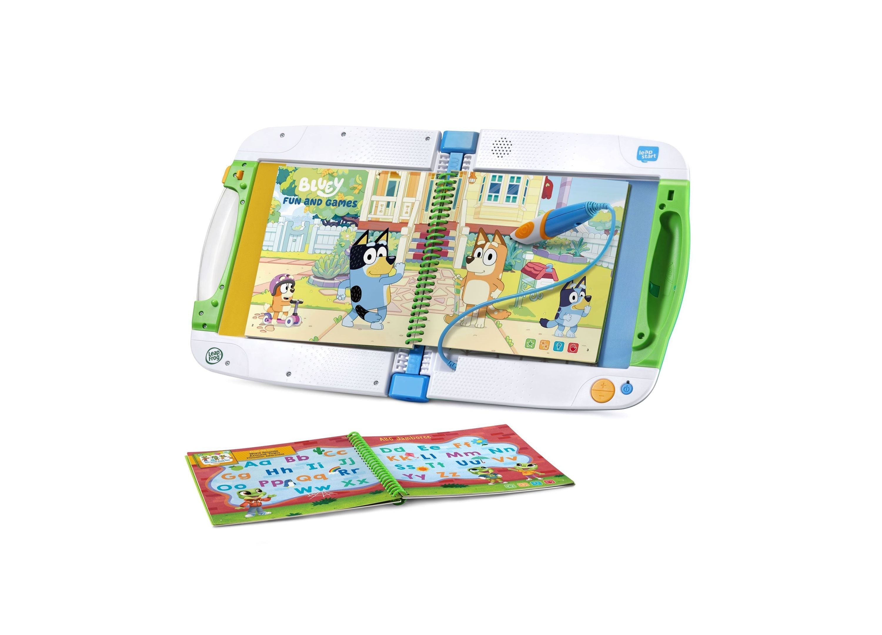 LeapFrog LeapStart Bluey Book Bundle with Interactive Activity Books