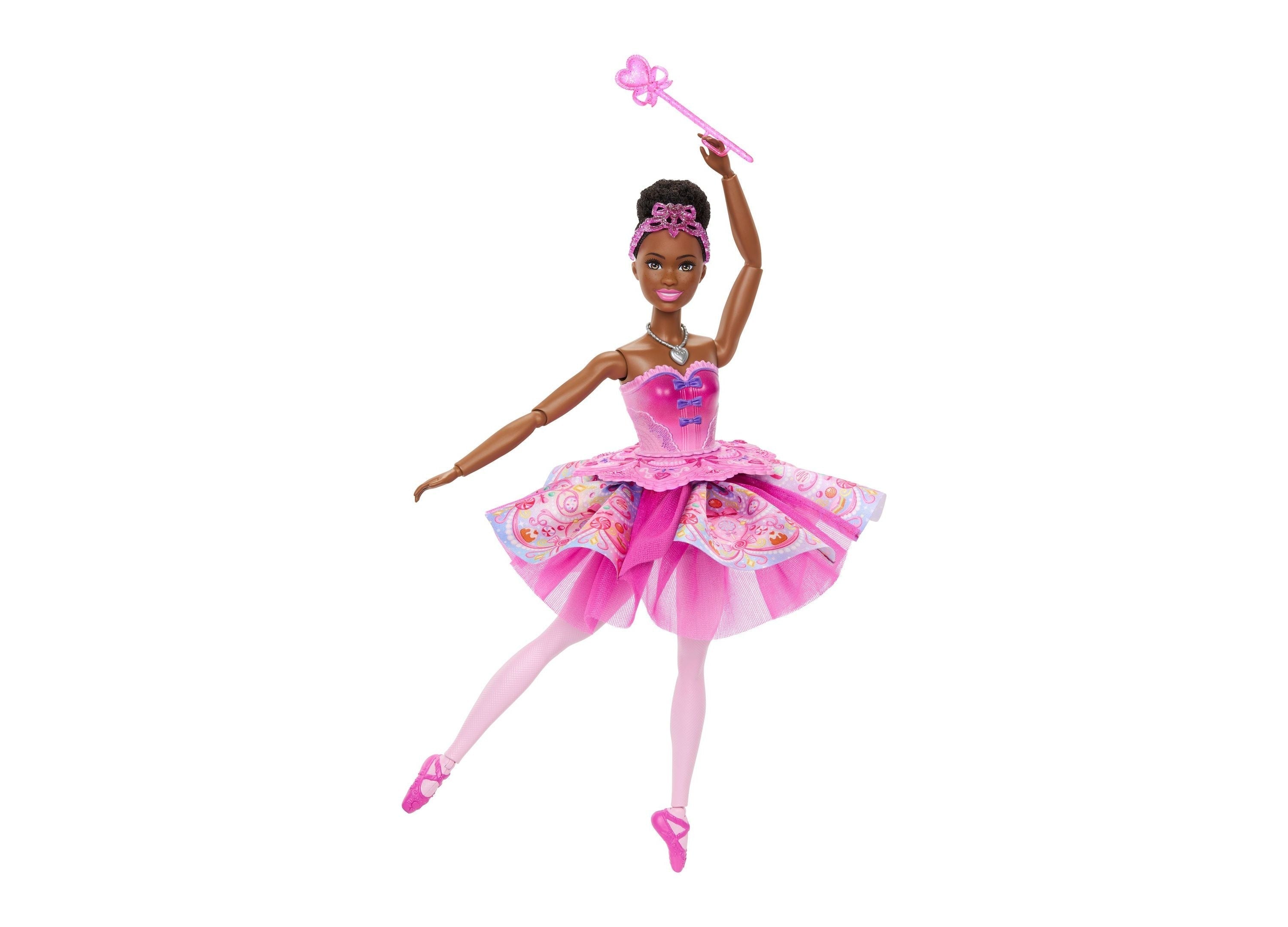 Barbie In The Nutcracker Sugar Plum 12.8-Inch Tutu Fashion Doll With Wand And Necklace