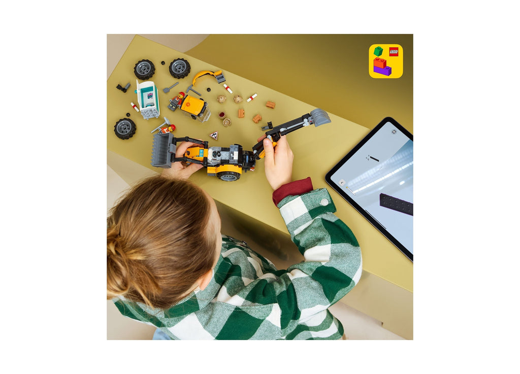 LEGO City Backhoe Loader 301-Piece Building Set