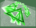 Goliath Sports Aeroflyt Triblade Green - Boomerang Fun Awaits!
