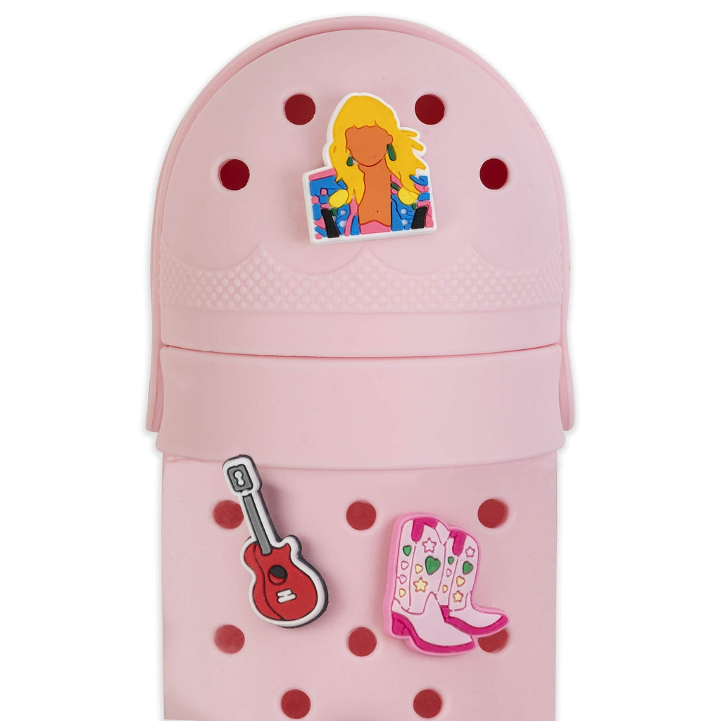 Charm Pencil Case Popstar Customizable Silicone Organizer With 4 Charms