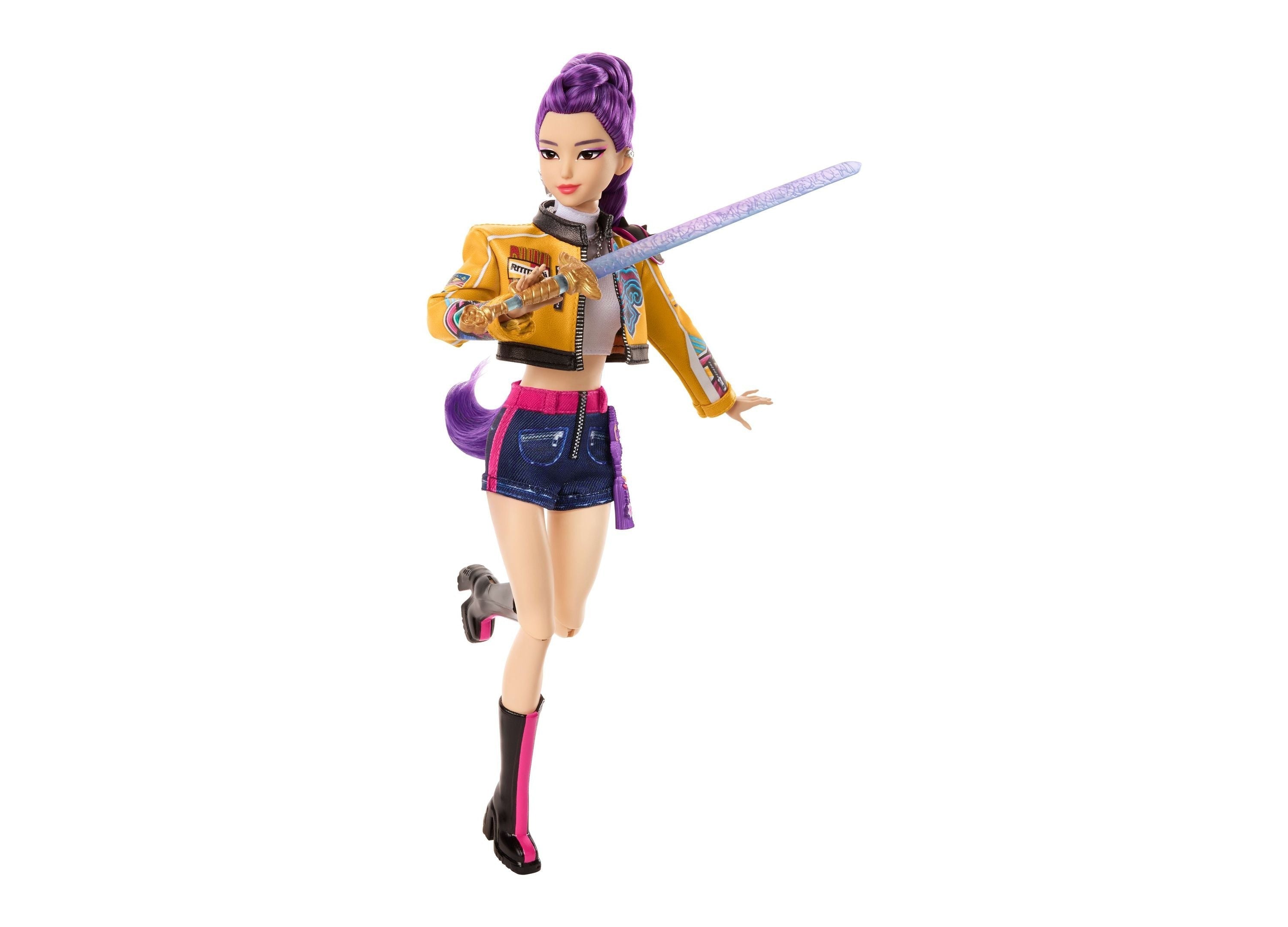 KPop Demon Hunters HUNTR/X Rumi "How It's Done" 11-Inch Fashion Doll With Sword Accessory