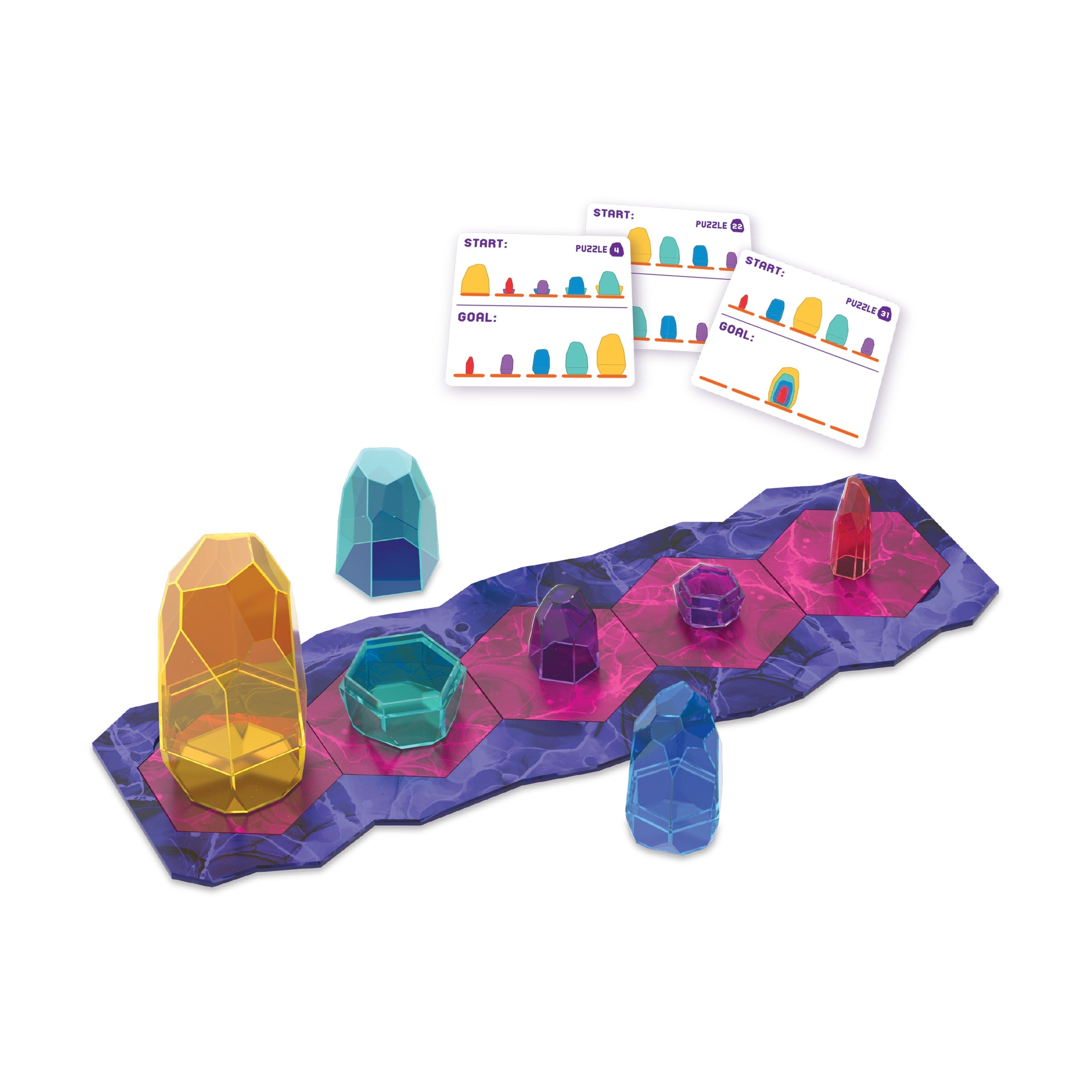 Geonyx Shifting Crystal Solo Logic Puzzle Game