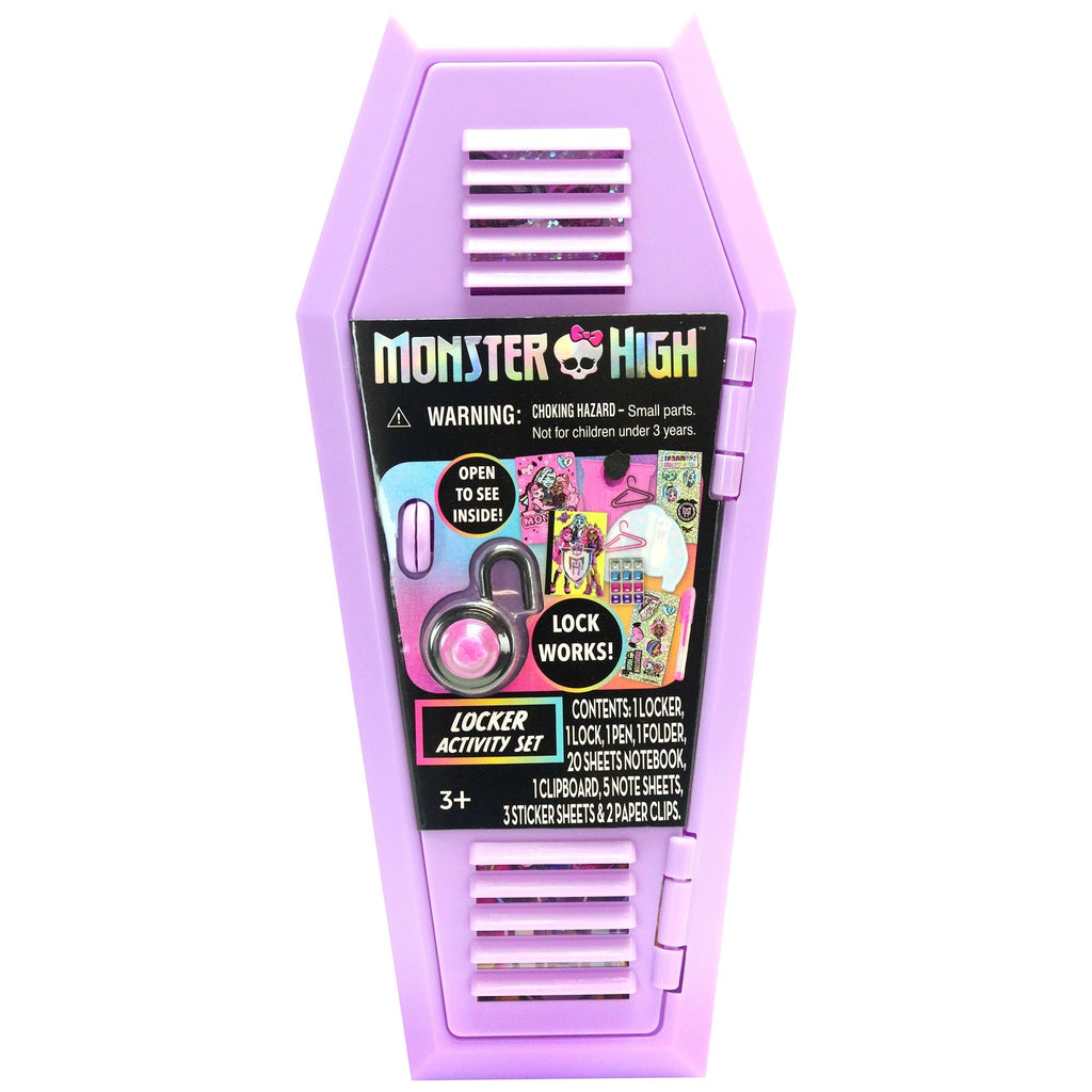 Monster High Locker Activity Set With Journal, Stickers And Stationery