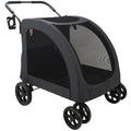 My Duque Chester Pet Stroller with Raincover - Large Dogs Up to 110 lbs