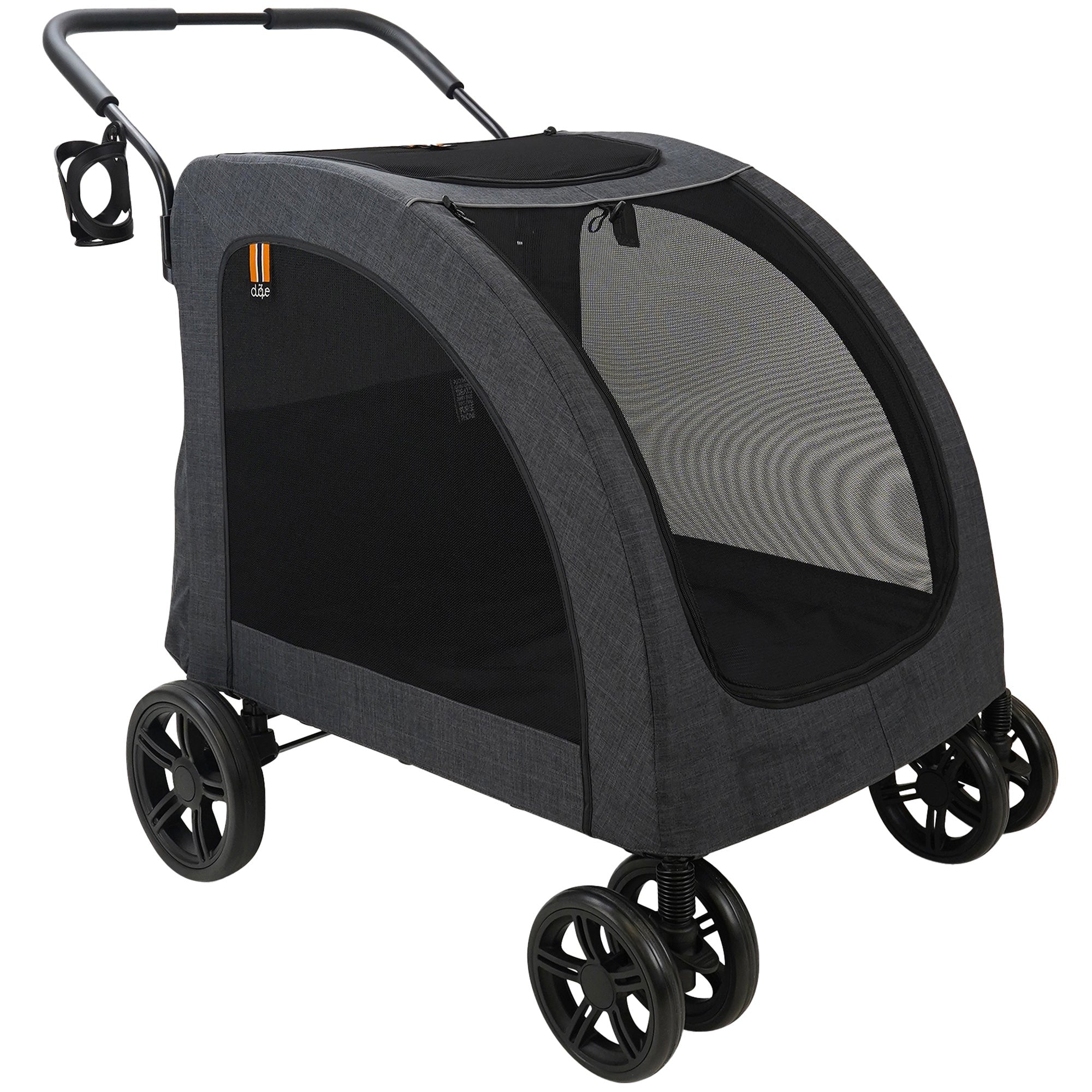 My Duque Chester Pet Stroller with Raincover - Large Dogs Up to 110 lbs