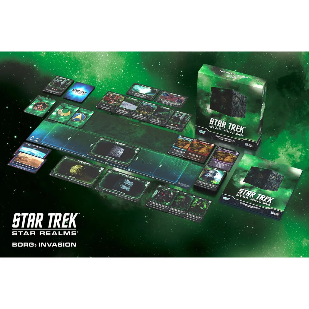 Star Trek: Star Realms Borg Invasion Expansion Deck Building Card Game