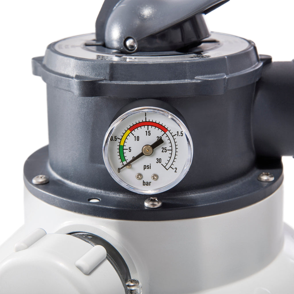 1500 GPH Sand Filter Pump With 24-Hour Timer For Above Ground Pools