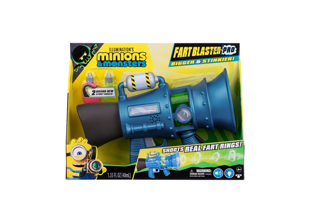 Despicable Me Minions 3 Supreme Fart Blaster With Fog Rings And Sound Effects