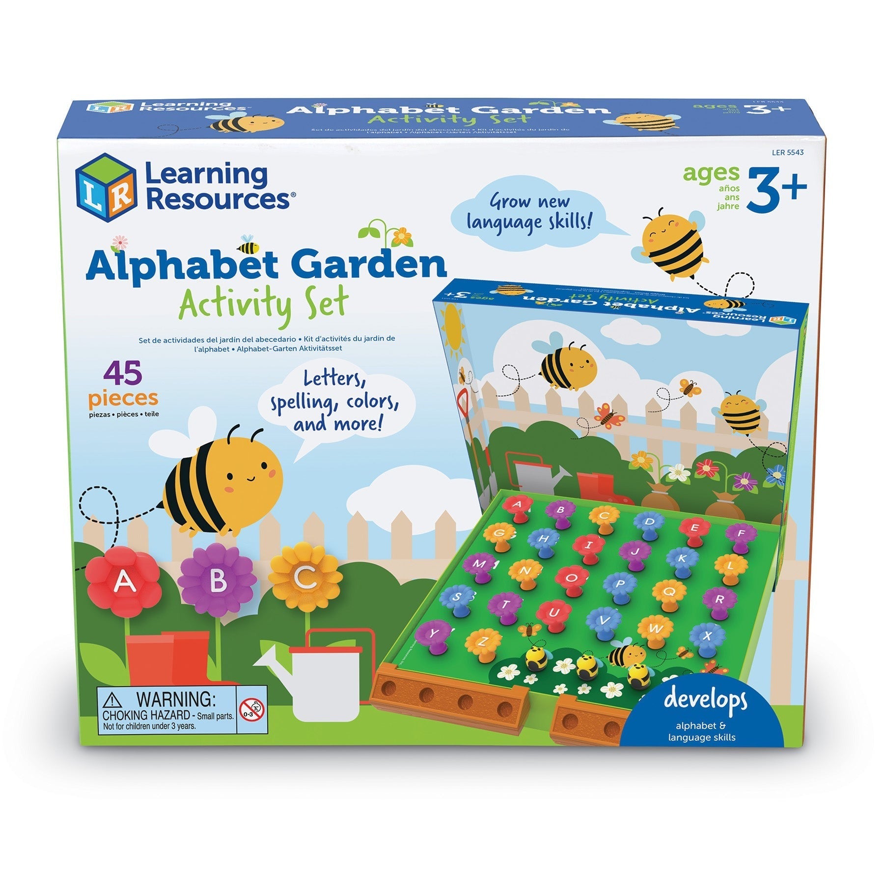 Learning Resources Alphabet Garden - Interactive ABC & Spelling Playset