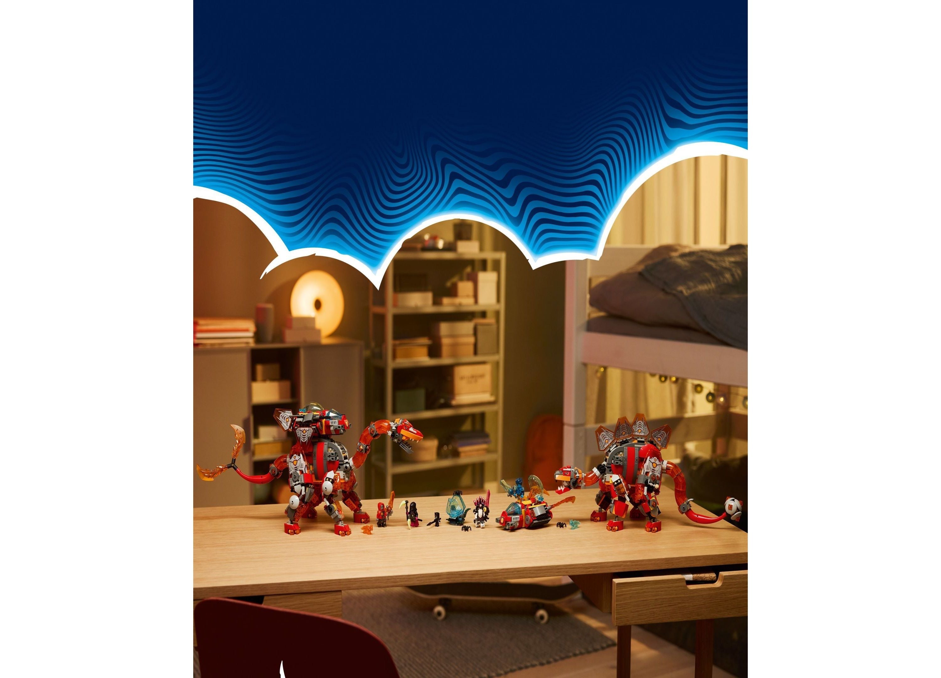 LEGO DREAMZzz Dino Jet 1007-Piece Dinosaur-Themed Building Set