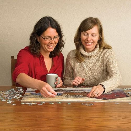 Cobble Hill Winter on the Farm Jigsaw Puzzle - 1000 pc