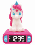 Lexibook Unicorn-Themed Digital Alarm Clock with Nightlight - Multicolor