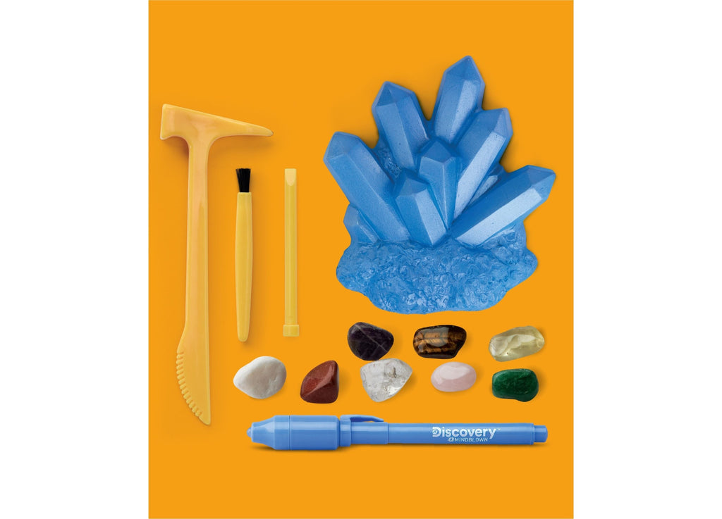 Discovery #MINDBLOWN Gemstone Excavation Adventure Kit (4 Piece Set)