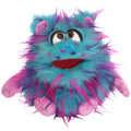 Living Puppets Handmade Beep The Blue Friendly Monster - 9" Plush Hand Puppet