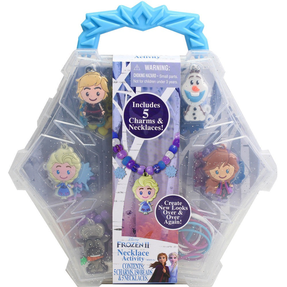 Tara Toy Disney Frozen II DIY Necklace Activity Set - Jewelry Making Craft Kit