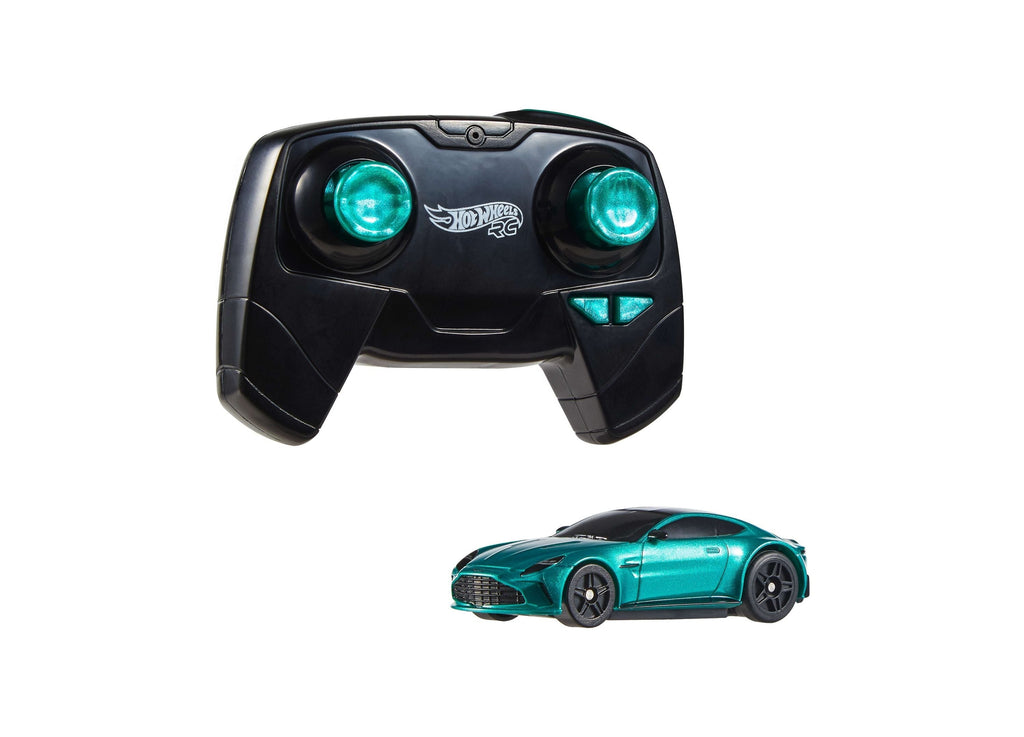 Hot Wheels Aston Martin Vantage 1:64 Scale RC Race Car With Booster Button