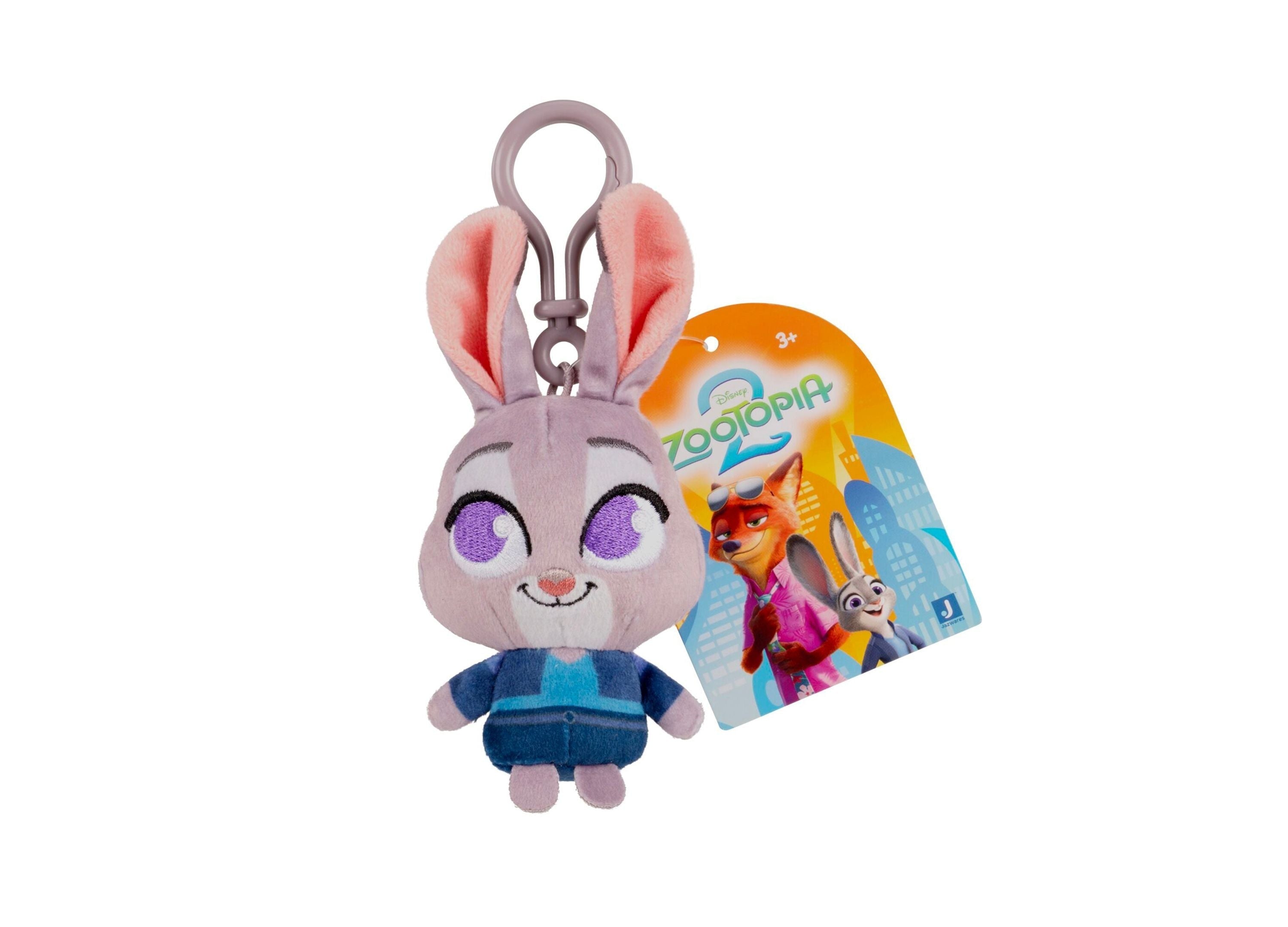 Zootopia 3-Inch Officer Judy Hopps Clip-On Plush Toy