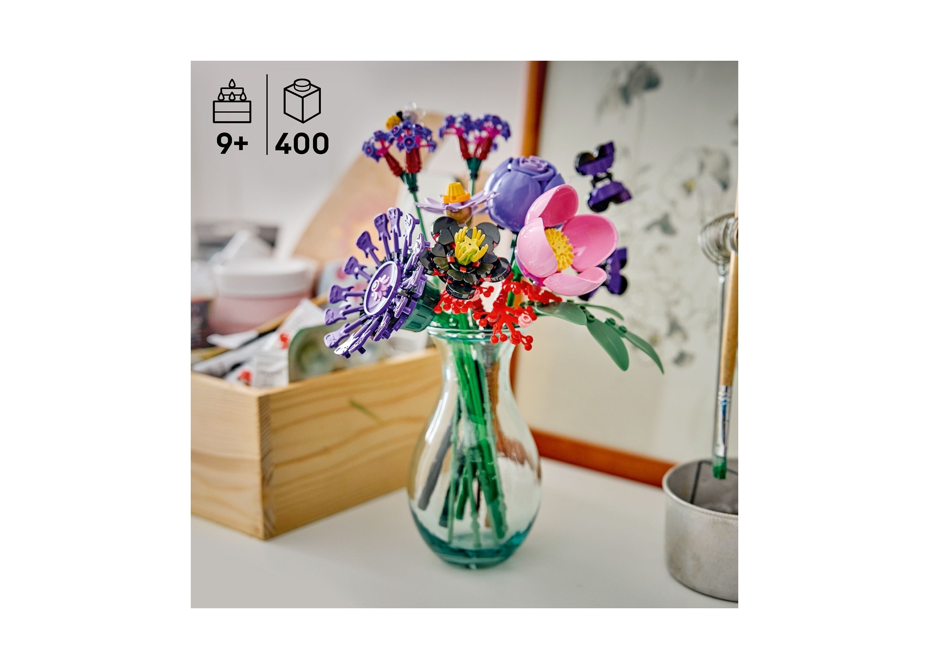 LEGO Olivia Rodrigo's Flower Bouquet 400-Piece Botanicals Building Set