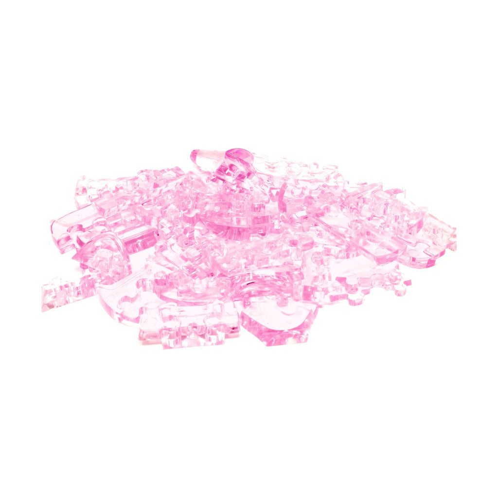 Enchanted Pink Crystal Slipper 3D Puzzle, 44 Pcs