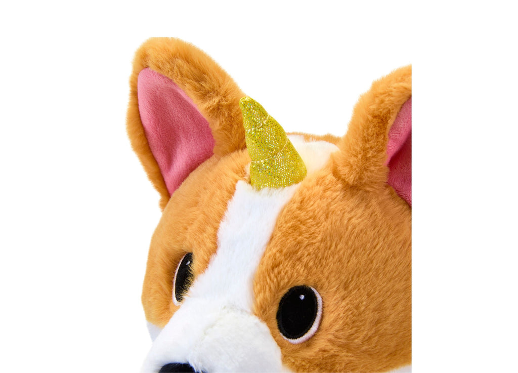 Geoffrey's Toy Box Star Brights 10" Fairy Corgi LED Plush Toy