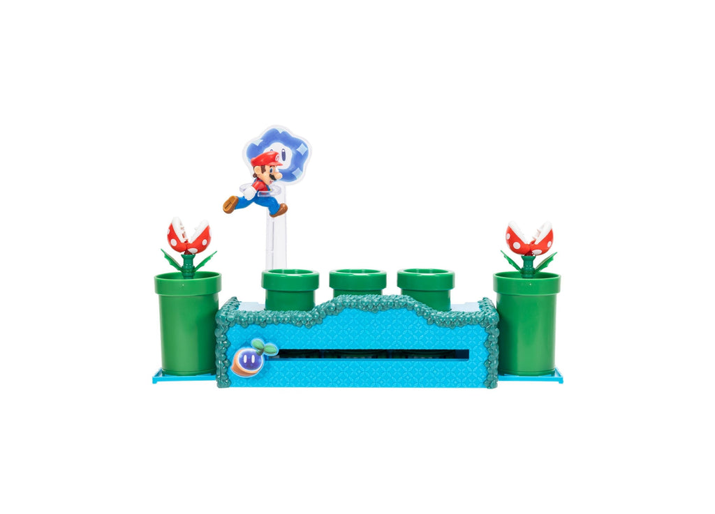 Super Mario Wonder Warp Pipe 3-Piece Playset With 2.5-Inch Figure