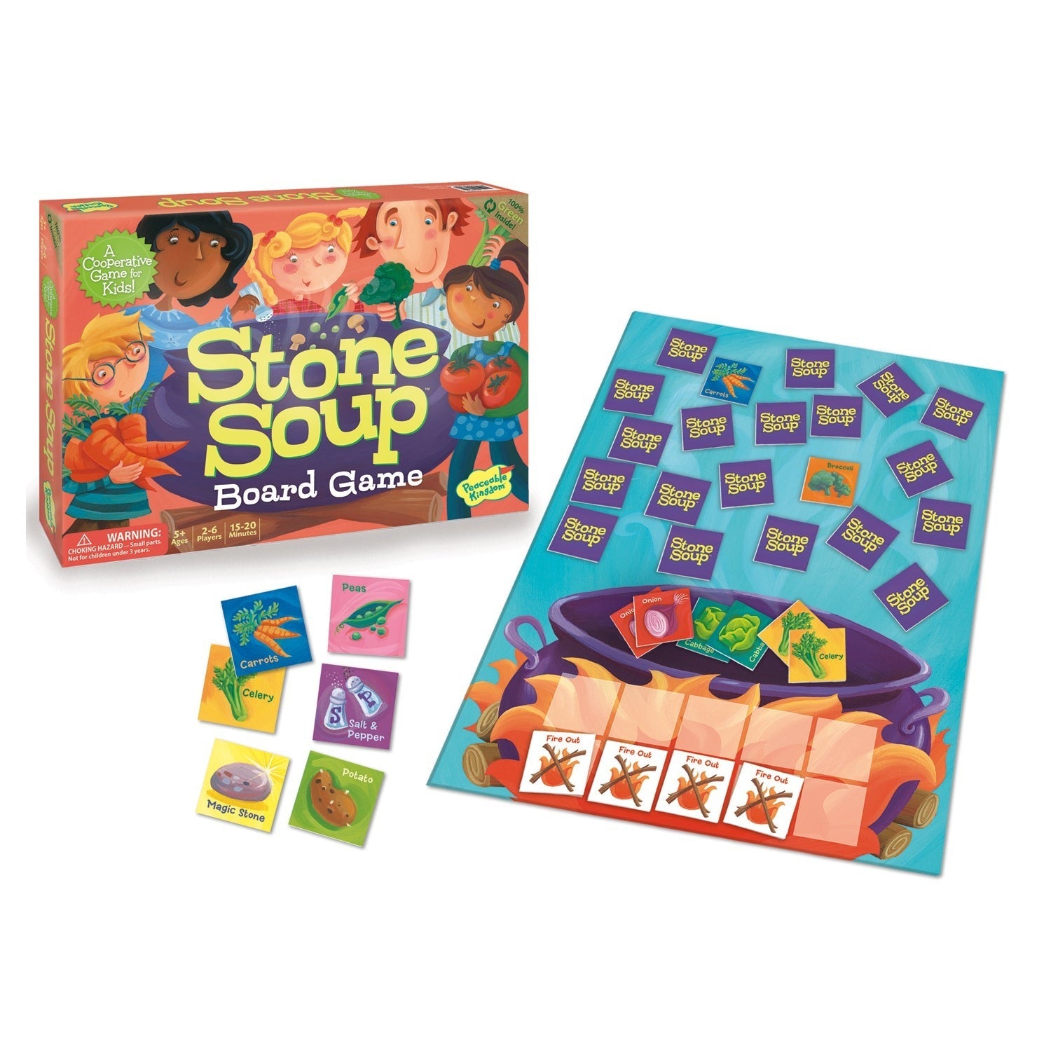 Stone Soup Cooperative Memory Matching Game