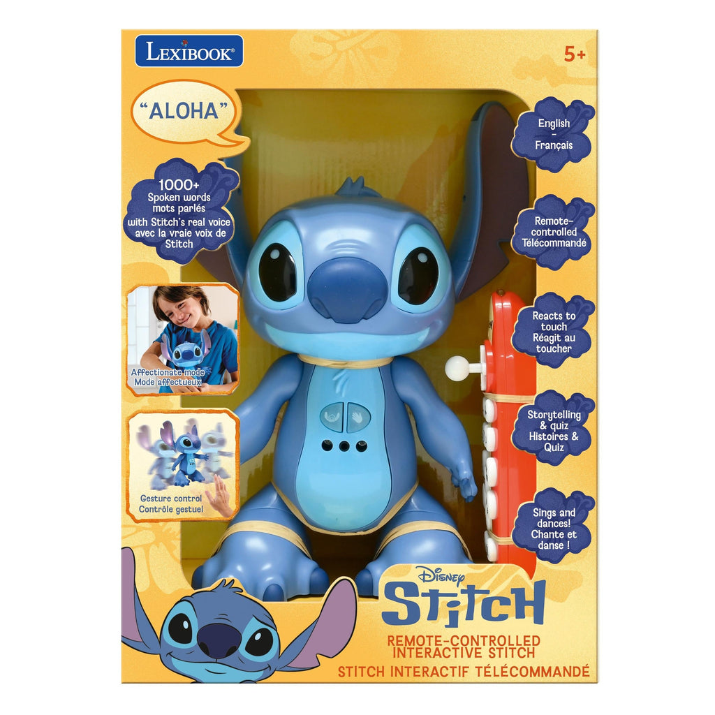 STITCHEN Interactive Remote-Controlled Stitch - Real Voice Animatronic