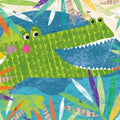 Oopsy Daisys Peeking Jungle Buddies Canvas Wall Art