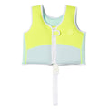 Sunnylife Kids Swim Vest Salty the Shark, Neon Yellow, Ages 2-3