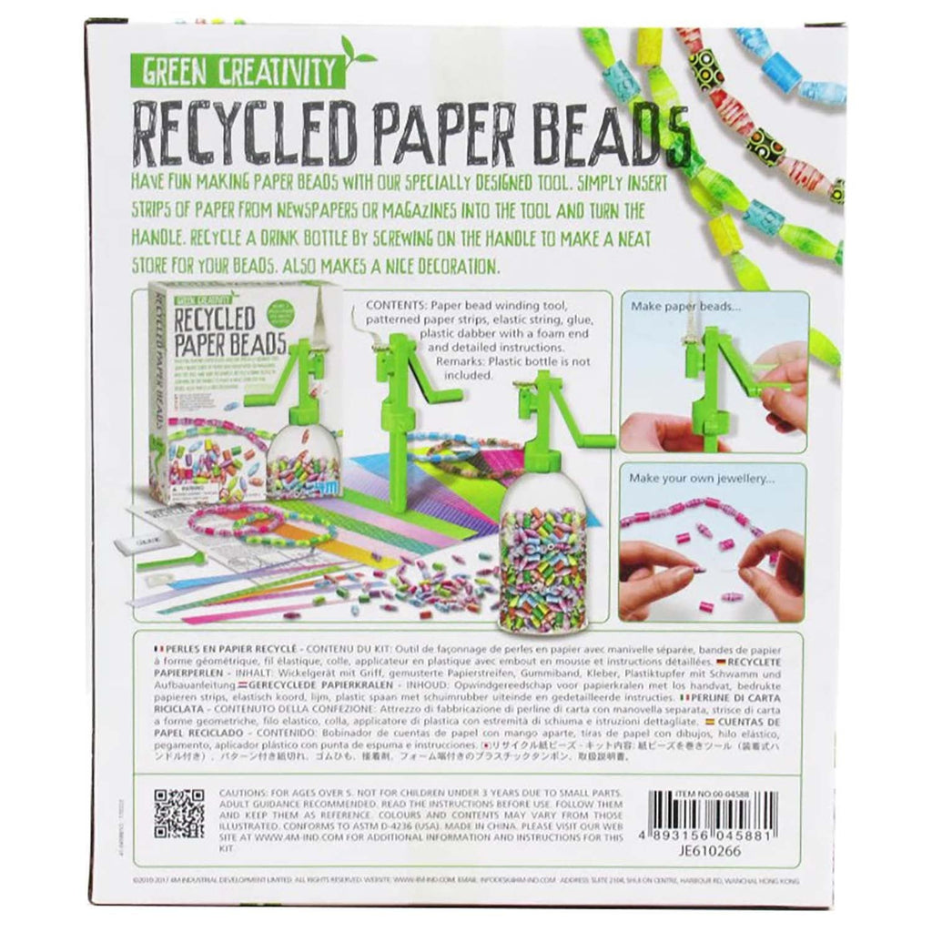 Green Creativity Eco-Friendly Recycled Paper Beads Kit