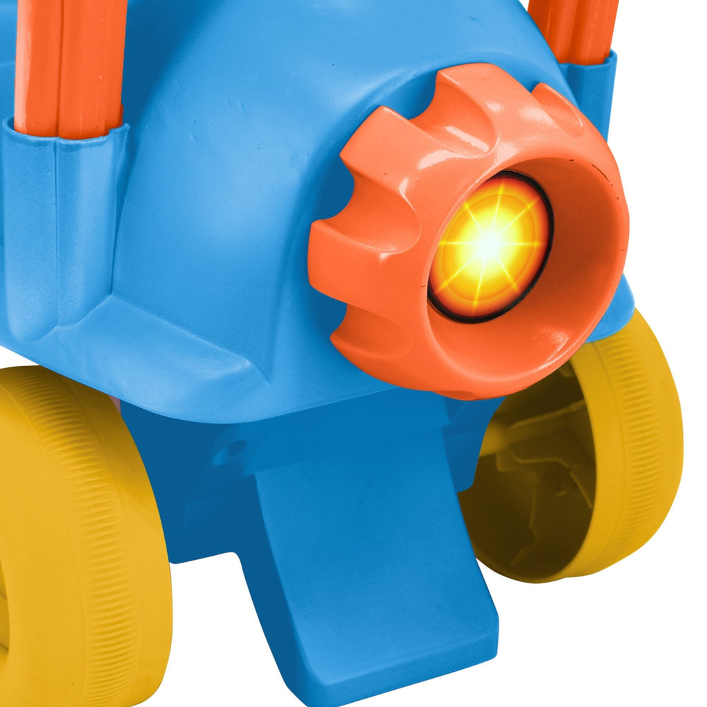 Disney Stitch Spinning Light Plane Ride-On With Sounds And Push Handle