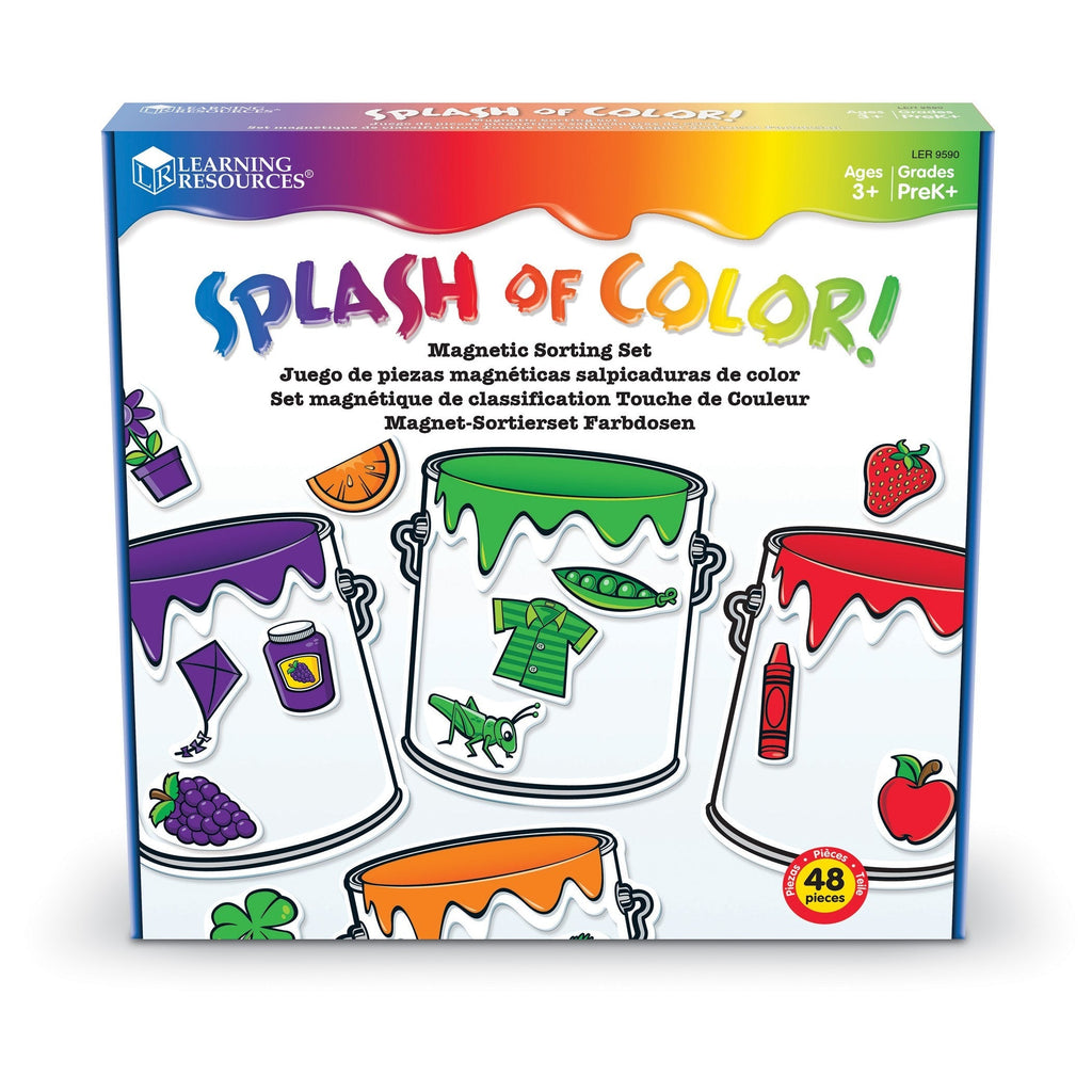Learning Resources Splash of Color Magnetic Sorting Set - Educational Toy