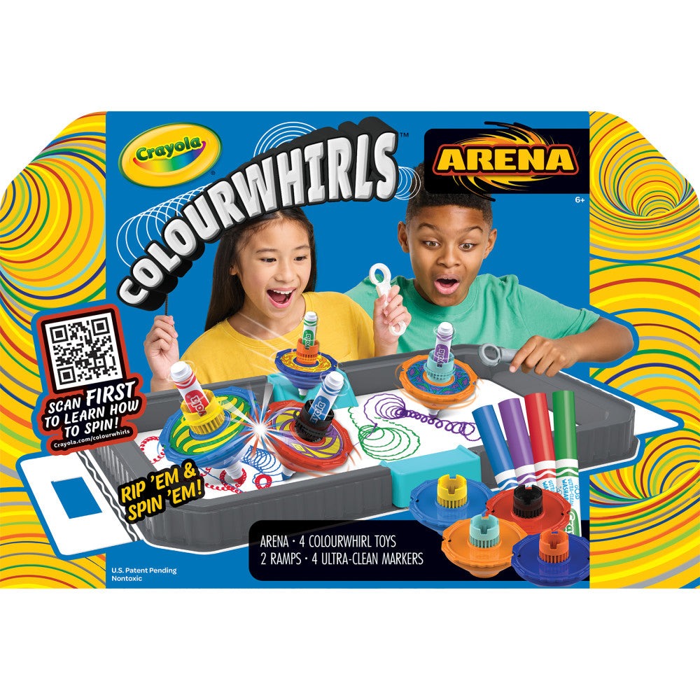 Crayola Colourwhirls Arena Washable Marker Art Playset