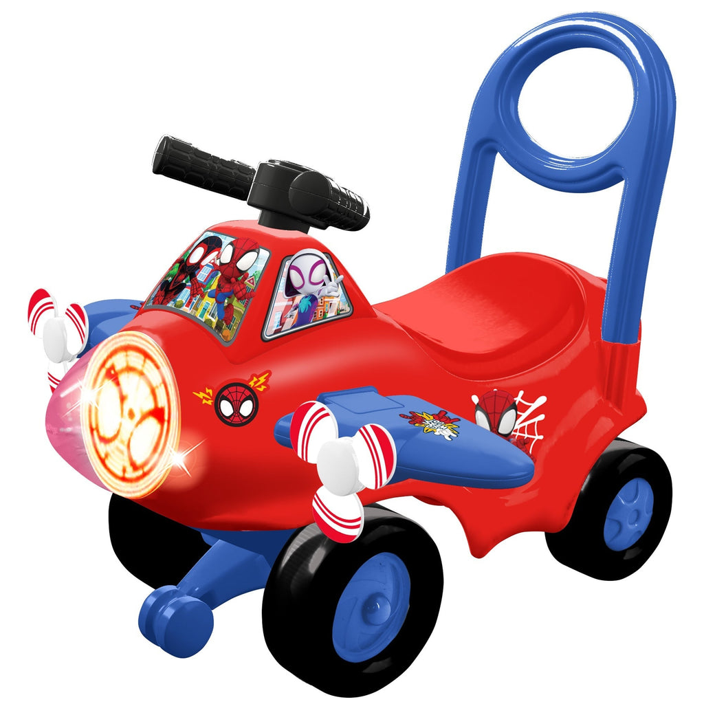 Spidey Activity Plane Ride-On With Lights And Sounds