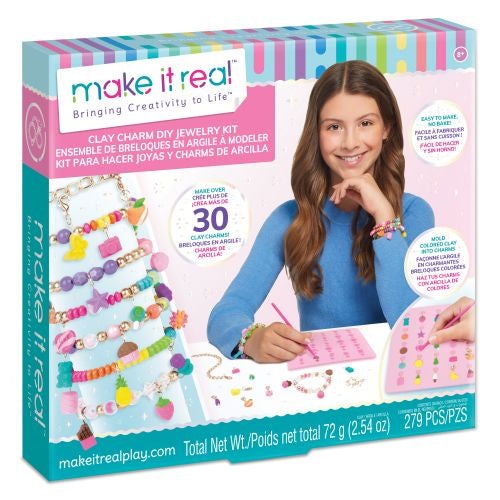 Clay Charm Factory Complete DIY Jewelry Making Kit