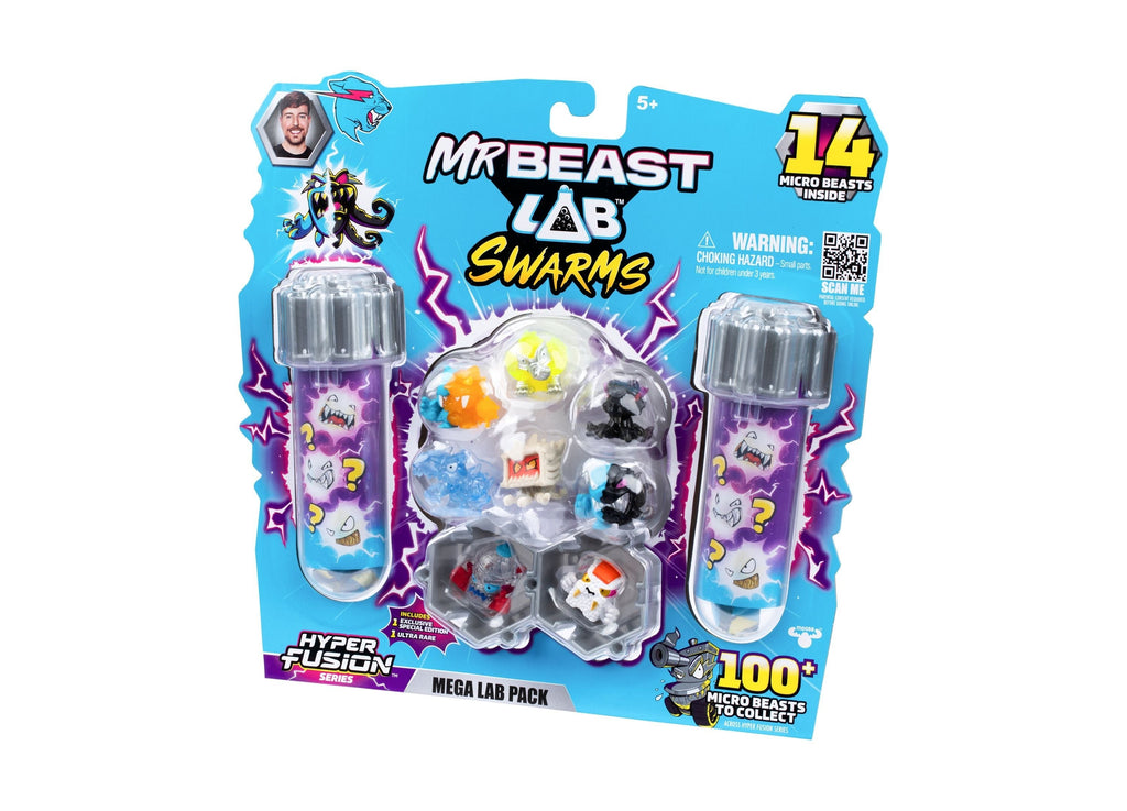 Mr Beast Lab Hyper Fusion Swarms 14-Pack Mega Lab S3 Collectibles