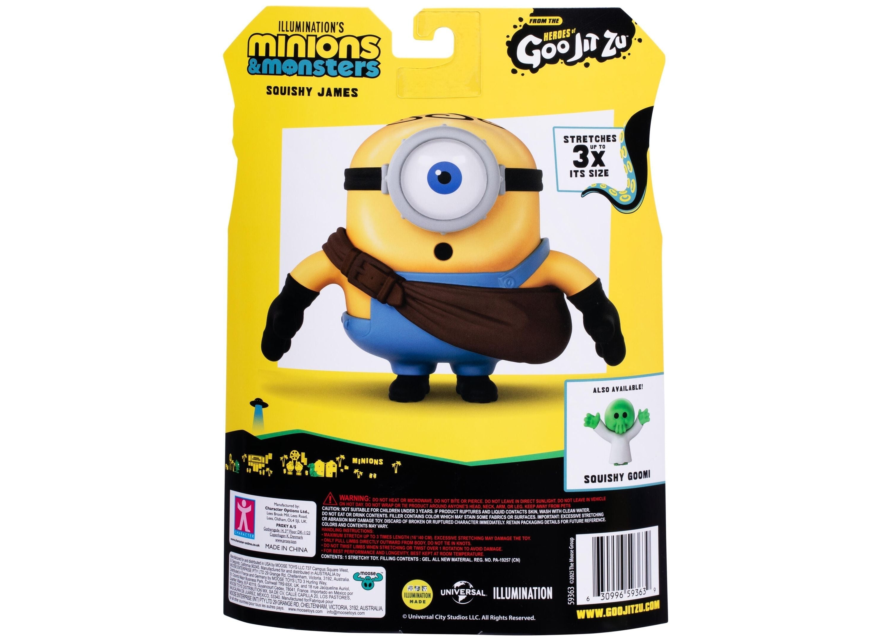 Despicable Me Minions Heroes Of Goo Jit Zu Stretchy Figure