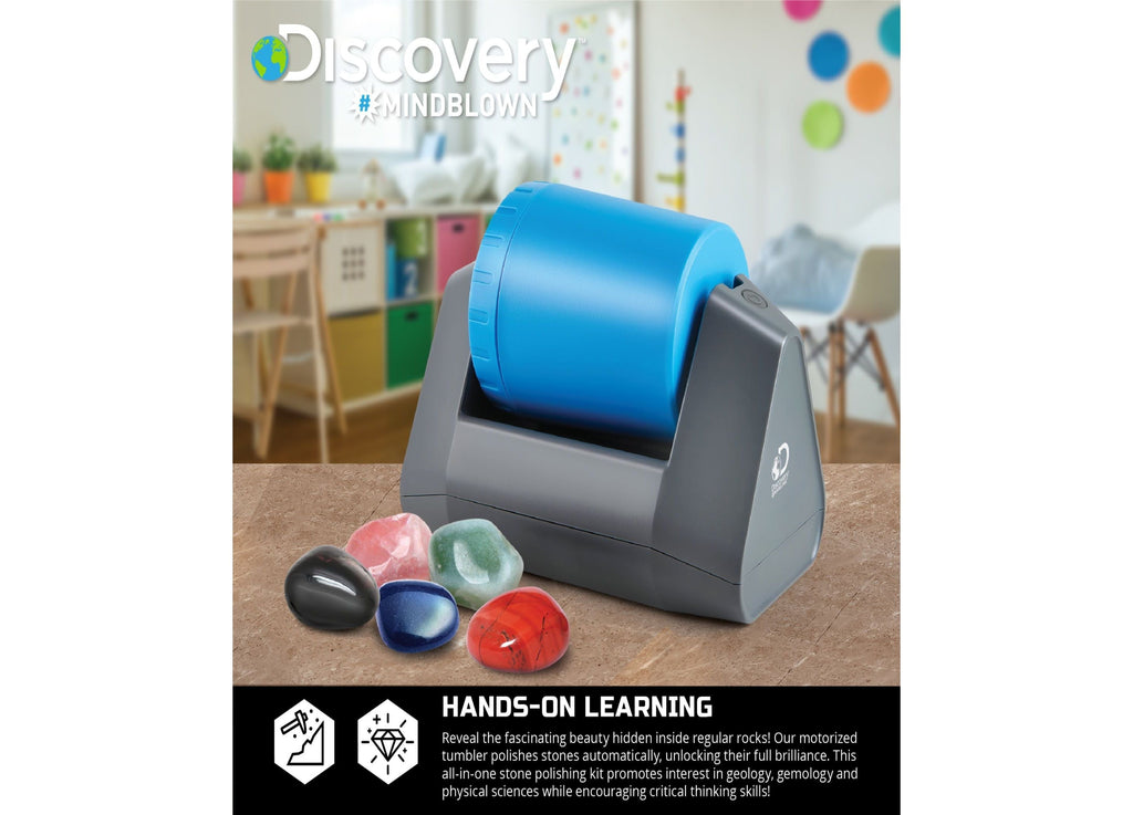 Discovery #MINDBLOWN Gemstone Polishing Science Kit
