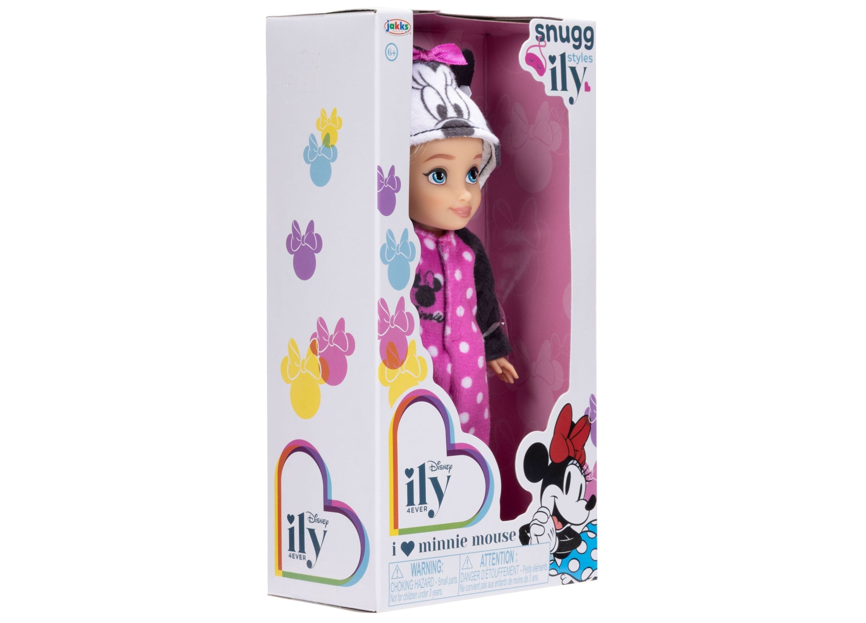 Disney ILY Minnie 6-Inch Onesie Doll With Rooted Hair
