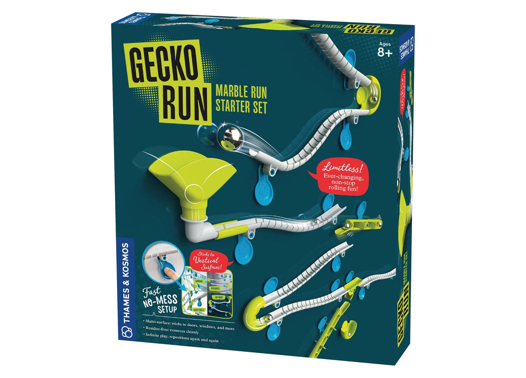 Thames & Kosmos Gecko Run STEM Marble Run Starter Set for Ages 8+