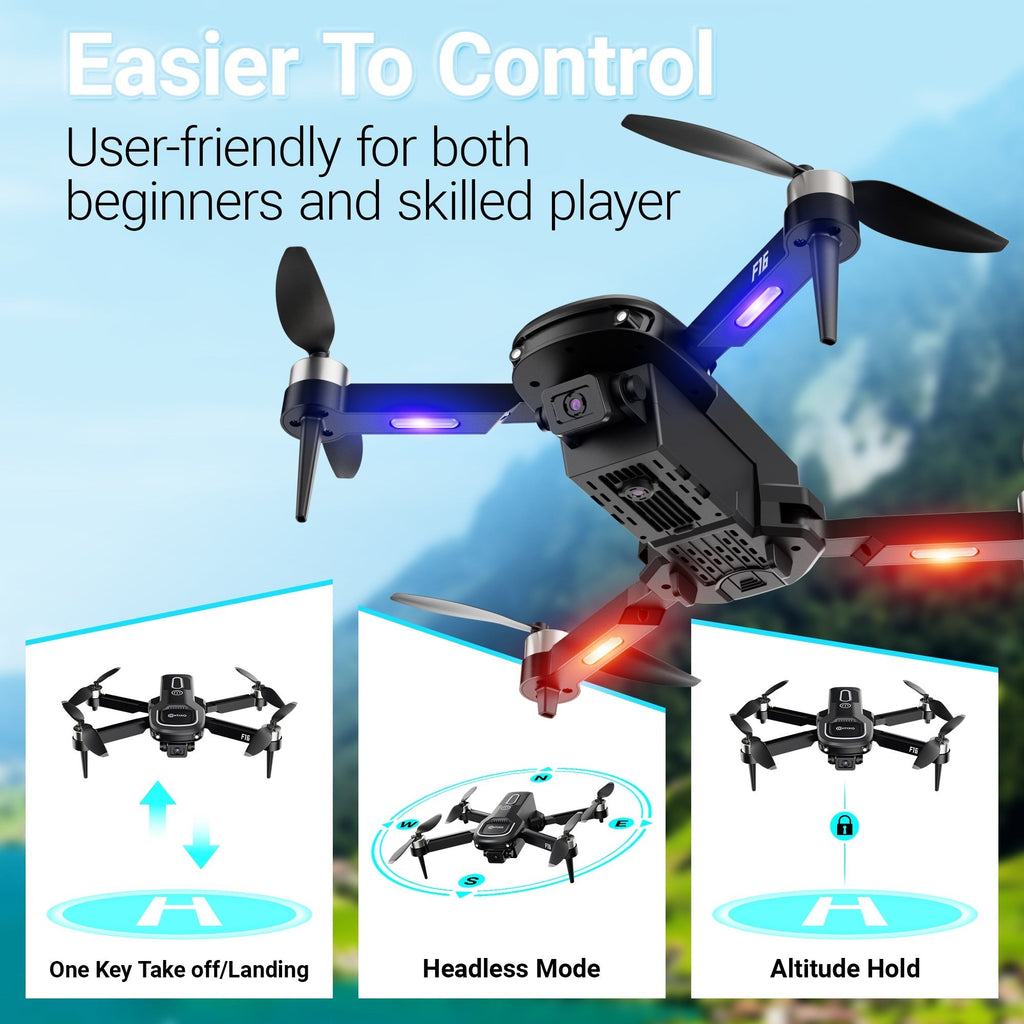 Contixo F16 FPV Drone With 1080P HD Camera And Gesture Control
