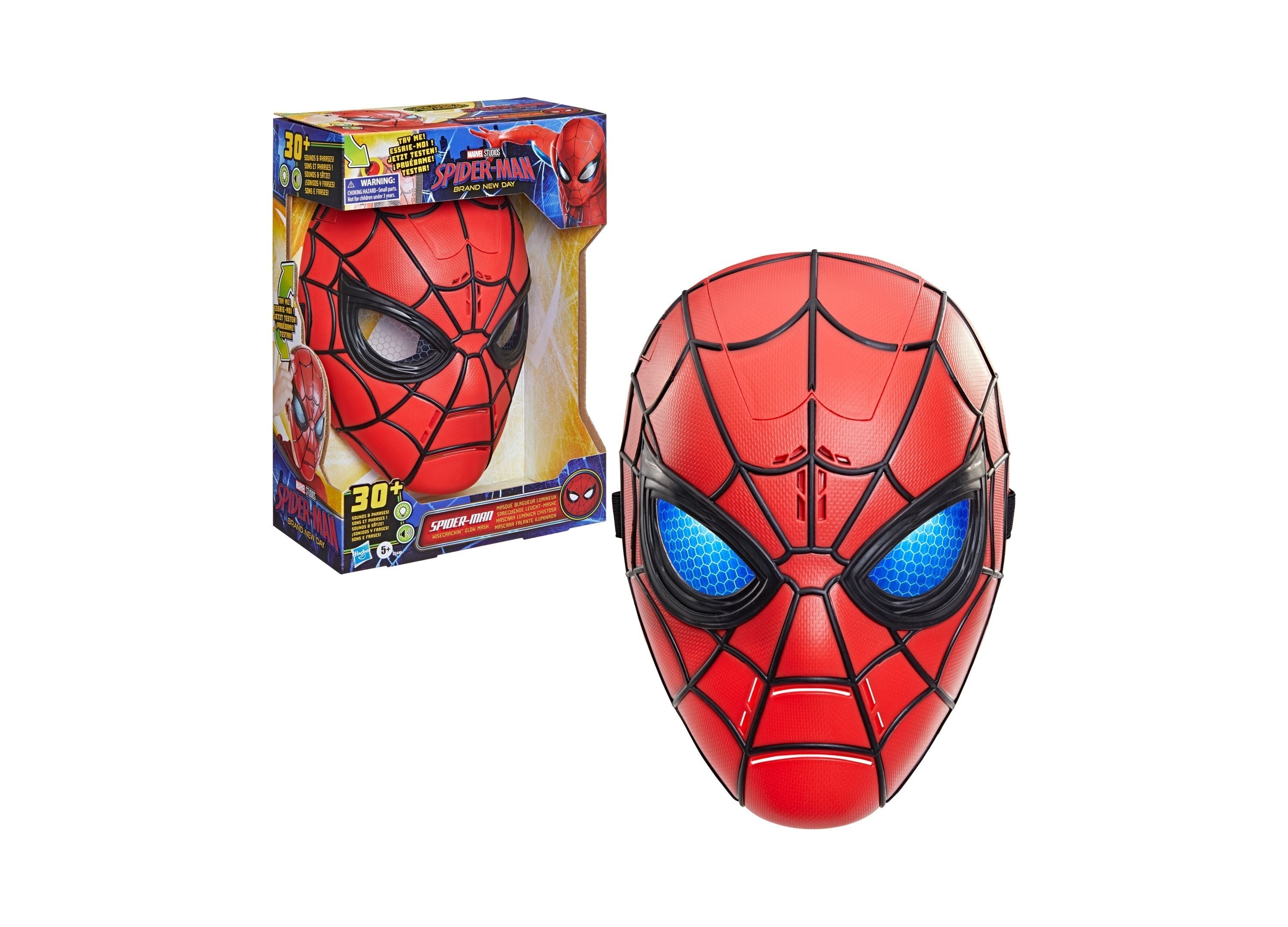 Spider-Man Wisecrackin Glow Mask