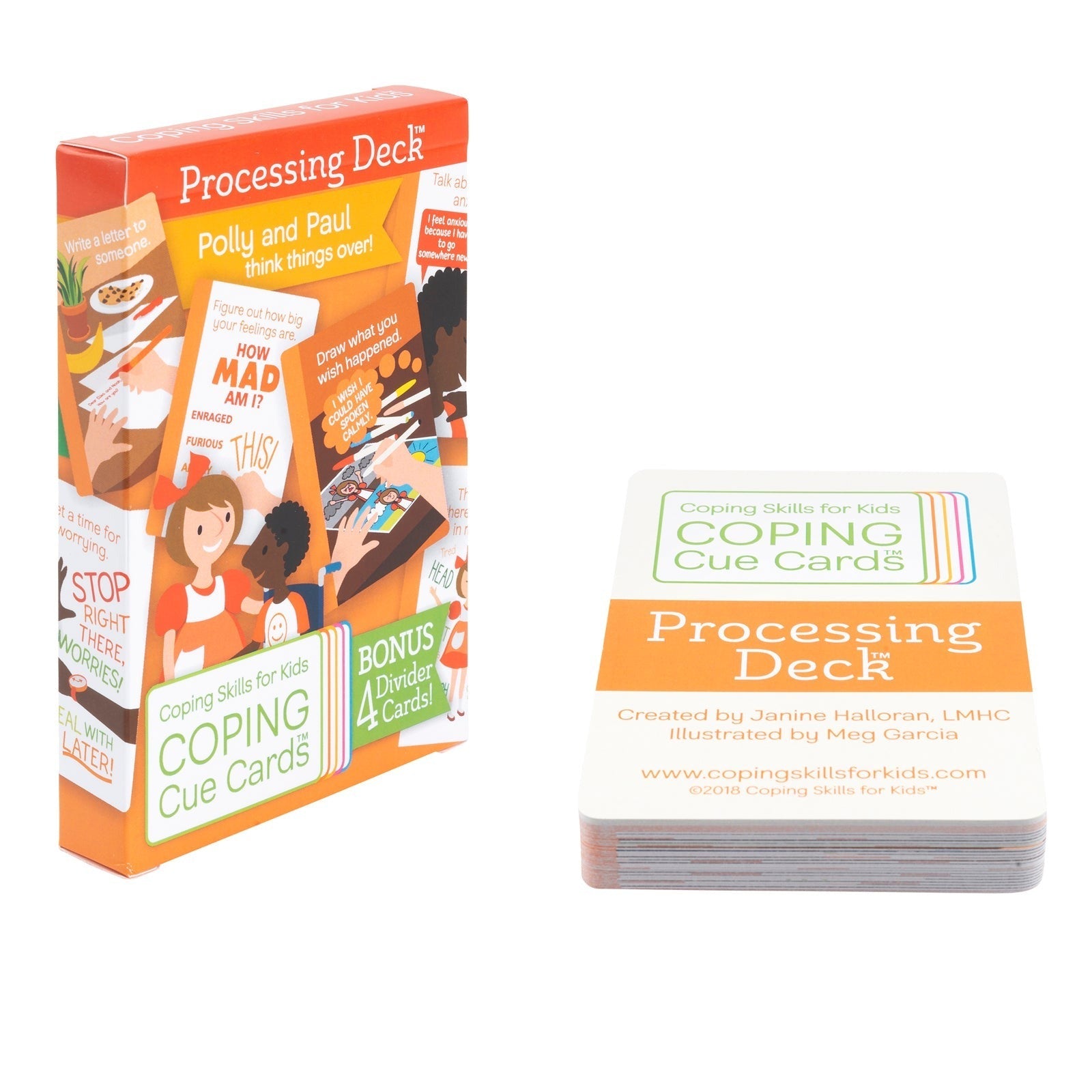 Coping Skills for KidsTM Coping Cue CardsTM Processing Deck