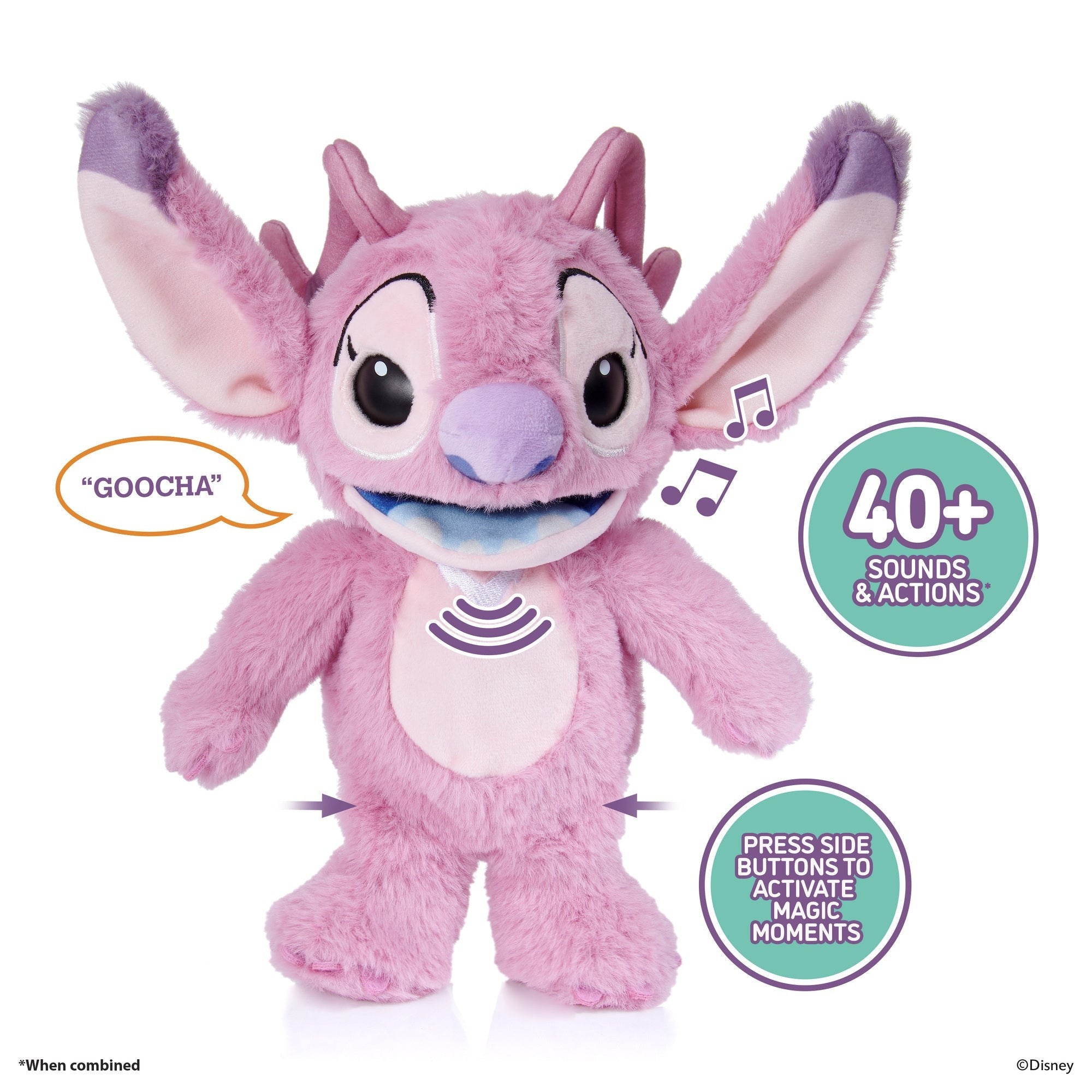 WOW! Stuff Disney Angel Palm Puppetronic Interactive Puppet With 40+ Sounds And Actions