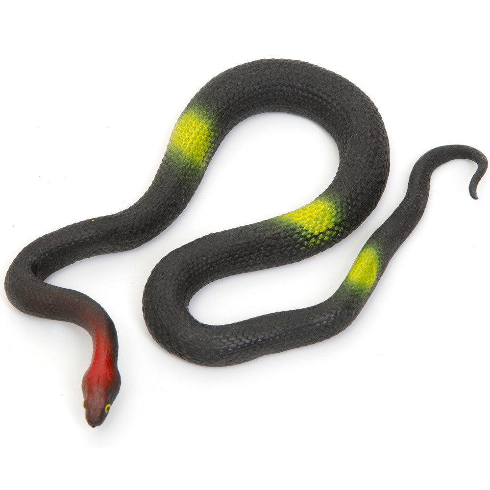 Boley Colorful 19-Inch Lifelike Rubber Snakes - 8 Pack