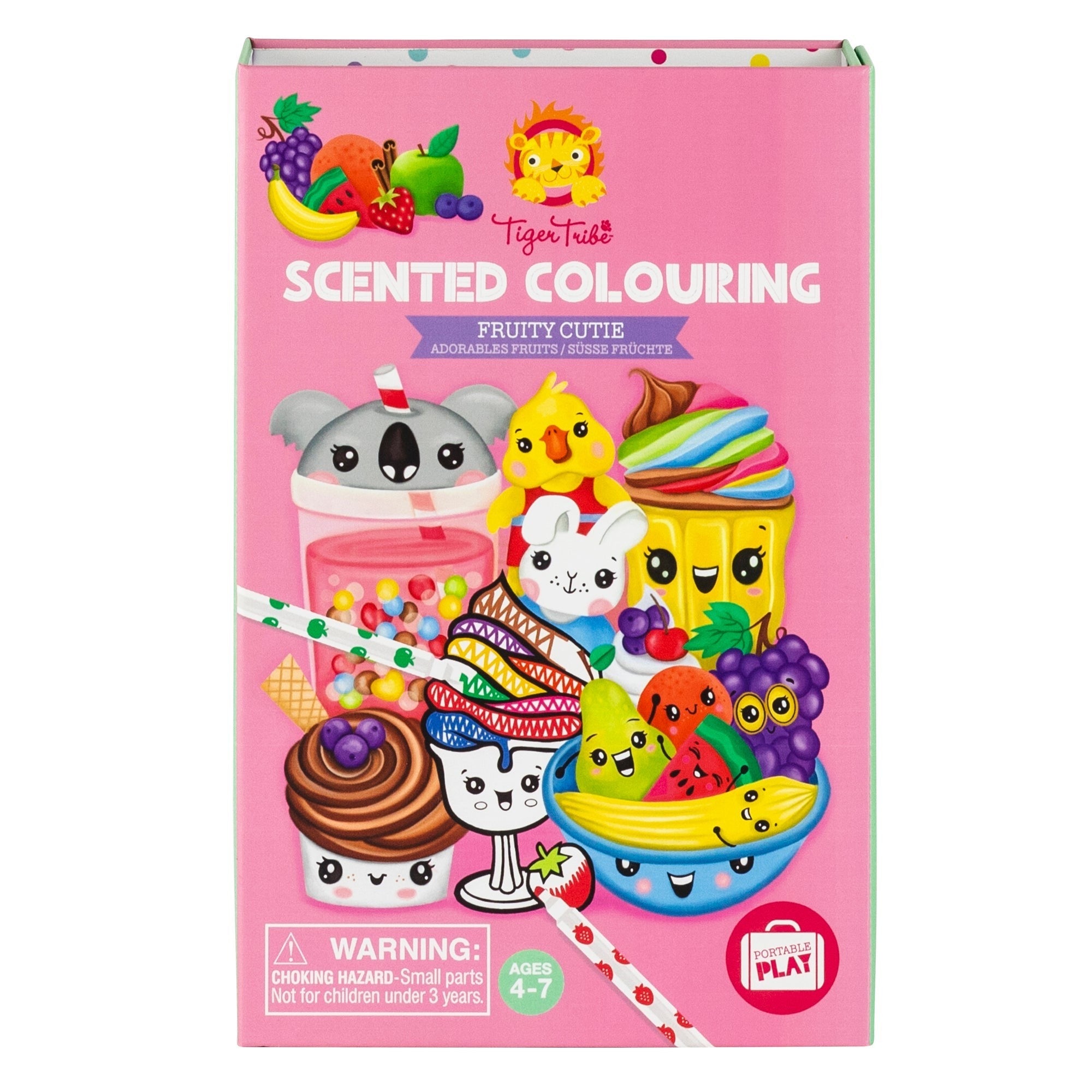 Tiger Fruitie Cutie Scented Coloring Set