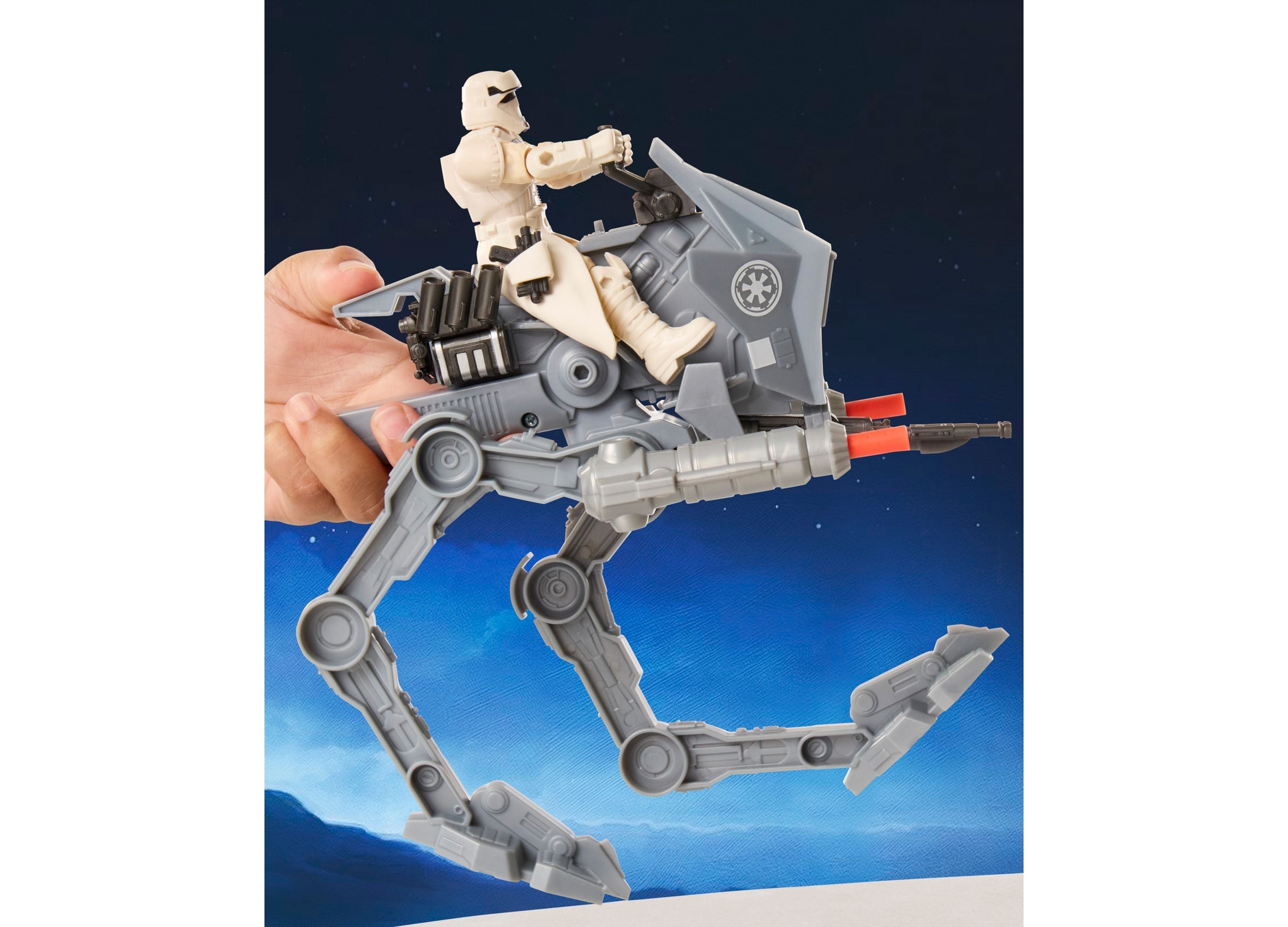 Star Wars ActionVerse AT-RT & Imperial Remnant AT-RT Driver Vehicle Set
